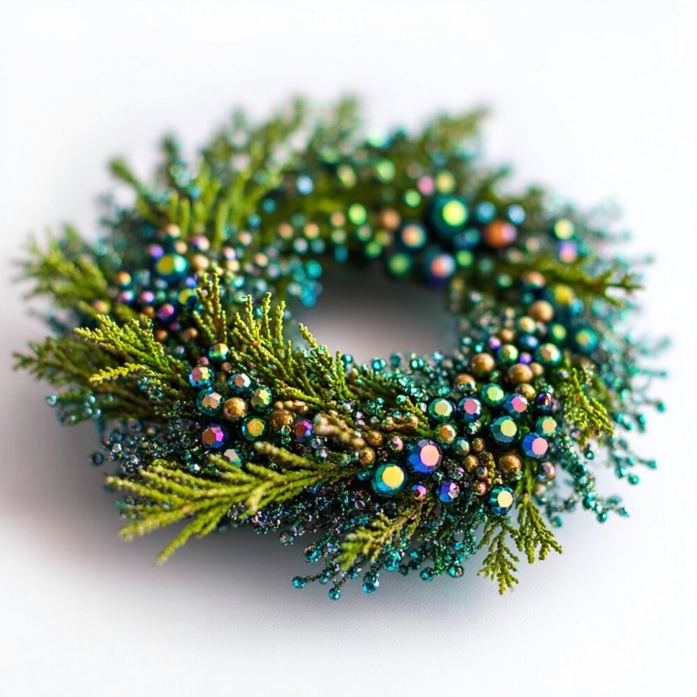 Preserved Juniper Mini Wreaths Handmade Celestial Creations from Stargazer Ranch